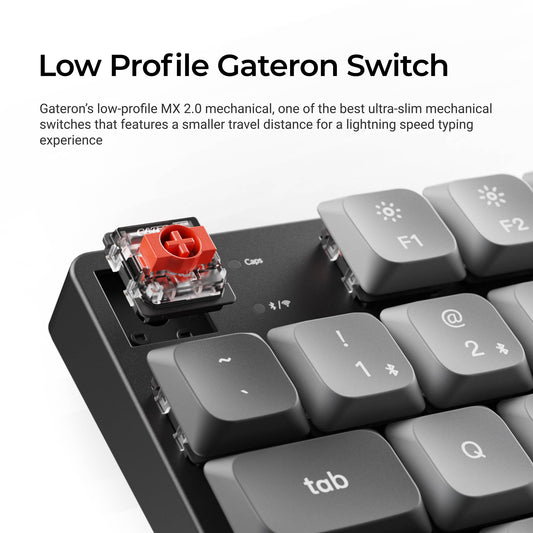 Keychron K5 Max QMK/VIA Wireless Custom Mechanical Keyboard