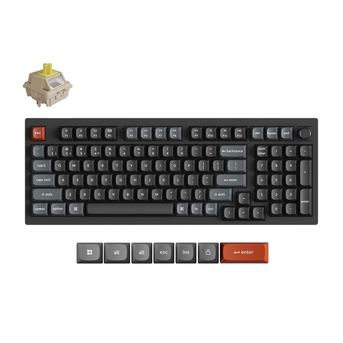 Keychron V5 Ultra 8K Wireless Custom Mechanical Keyboard