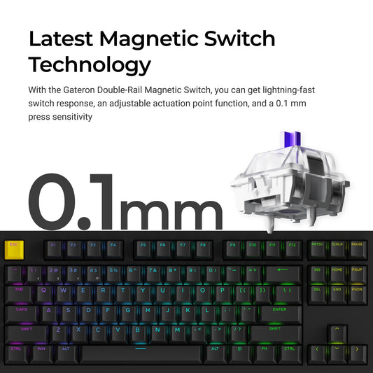Lemokey P3 HE Wireless Magnetic Switch Custom Gaming Keyboard