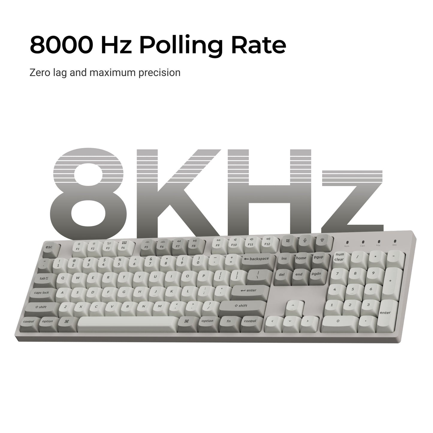Keychron C2 Pro 8K QMK Wired Custom Mechanical Keyboard
