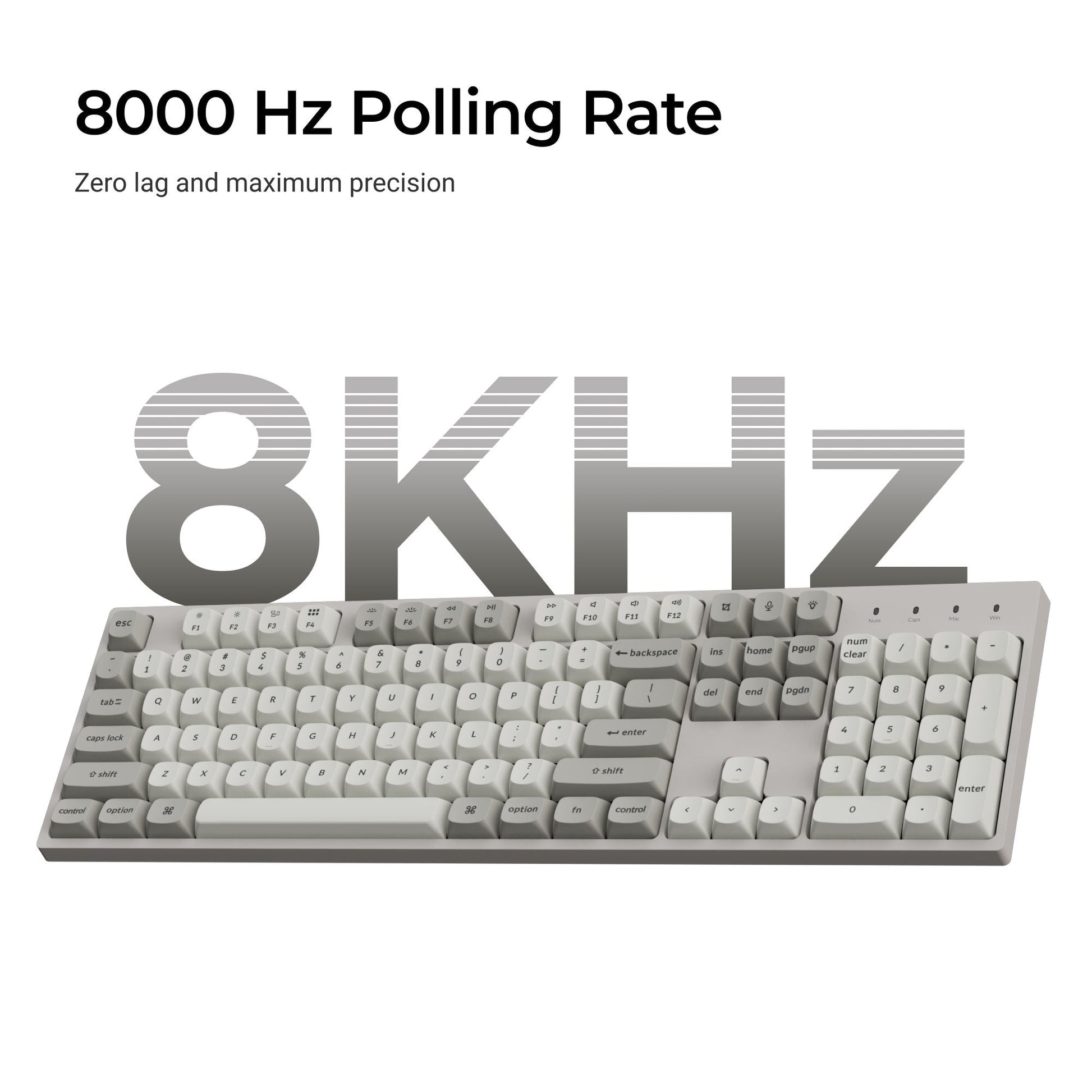 Keychron C2 Pro 8K QMK Wired Custom Mechanical Keyboard