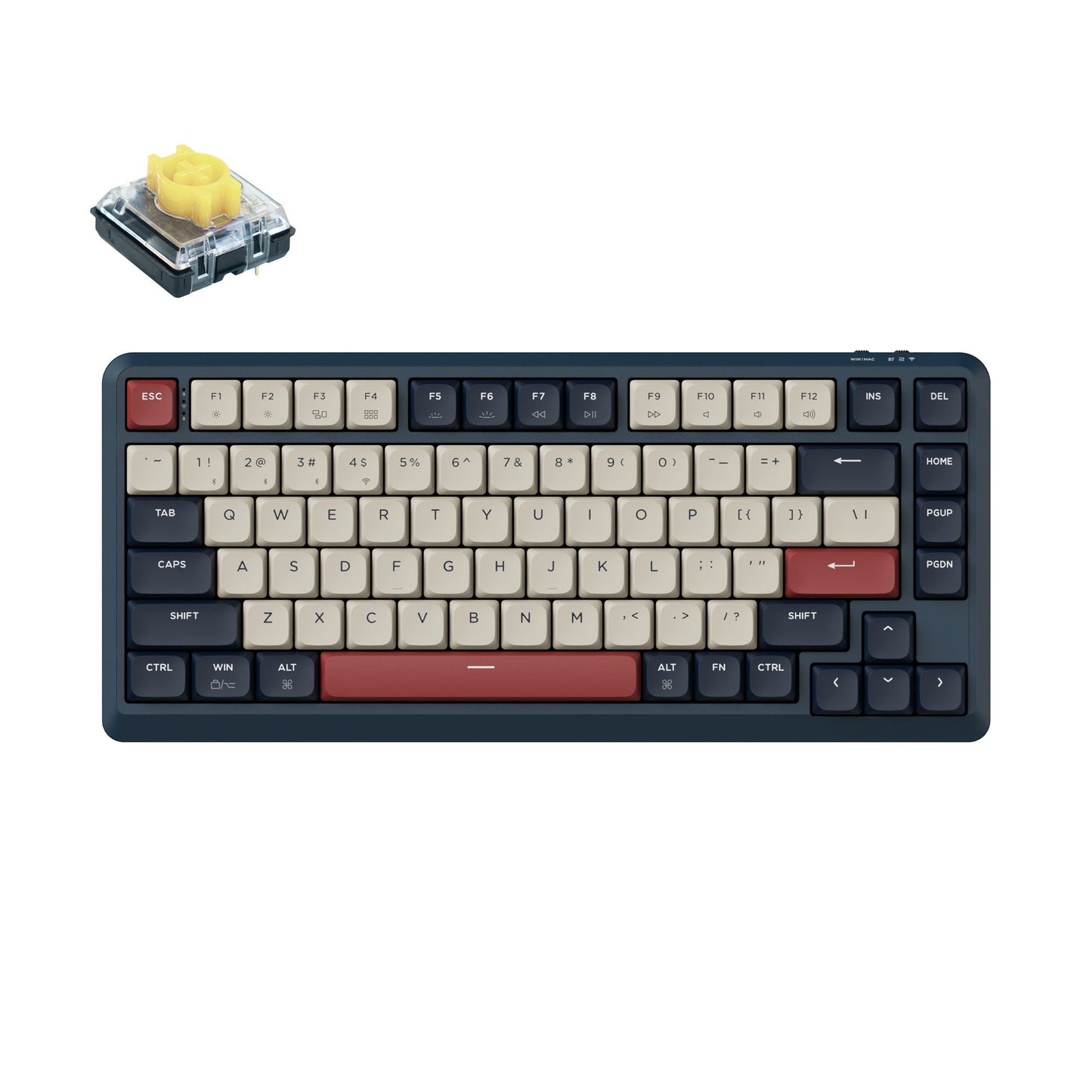 Keychron J1 QMK Wireless Mechanical Keyboard