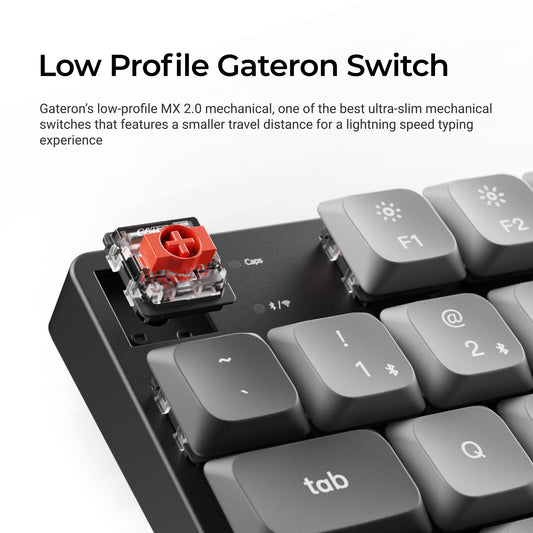Keychron K1 Max QMK/VIA Wireless Custom Mechanical Keyboard