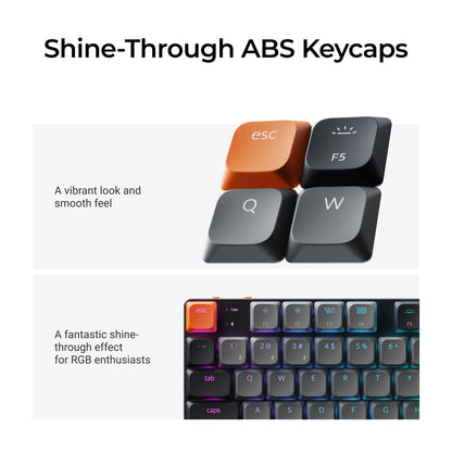 Keychron K1 QMK Wireless Mechanical Keyboard (Version 6)