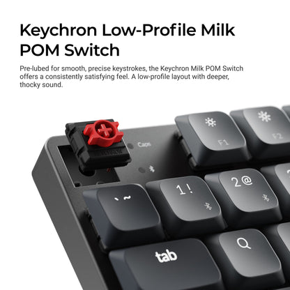 Keychron K1 QMK Wireless Mechanical Keyboard (Version 6)