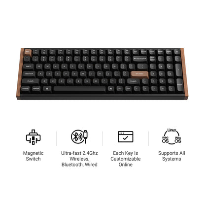 Keychron K4 HE Wireless Magnetic Switch Custom Keyboard