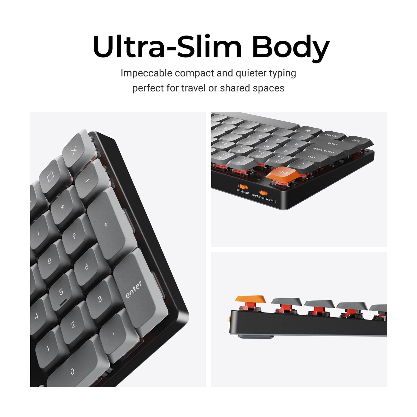 Keychron K5 Max QMK/VIA Wireless Custom Mechanical Keyboard