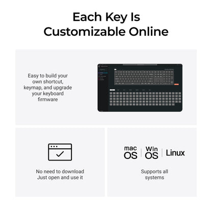 Keychron K5 QMK Wireless Mechanical Keyboard (Version 2)