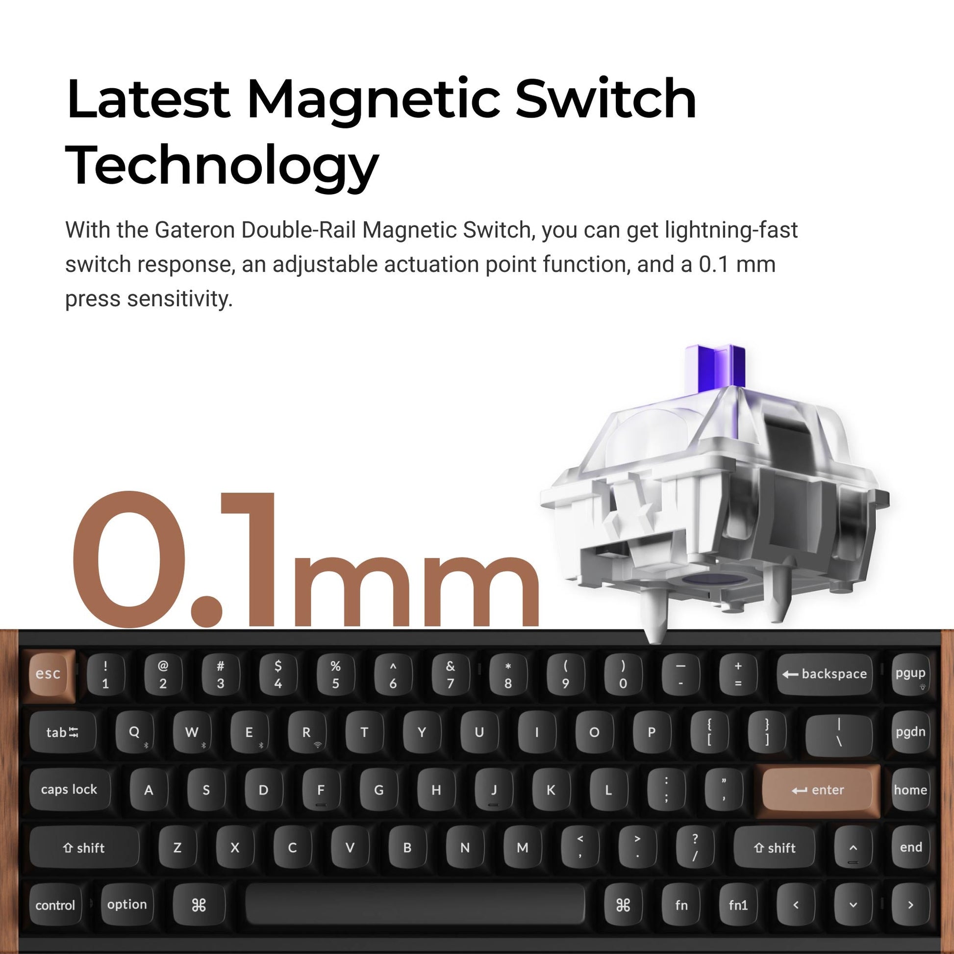 Keychron K6 HE Wireless Magnetic Switch Keyboard