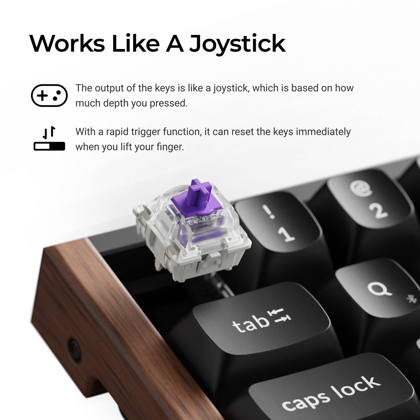 Keychron K6 HE Wireless Magnetic Switch Keyboard