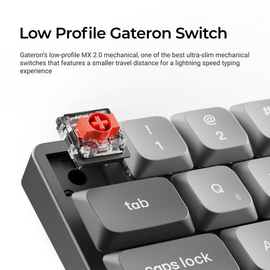 Keychron K7 Max QMK/VIA Wireless Custom Mechanical Keyboard