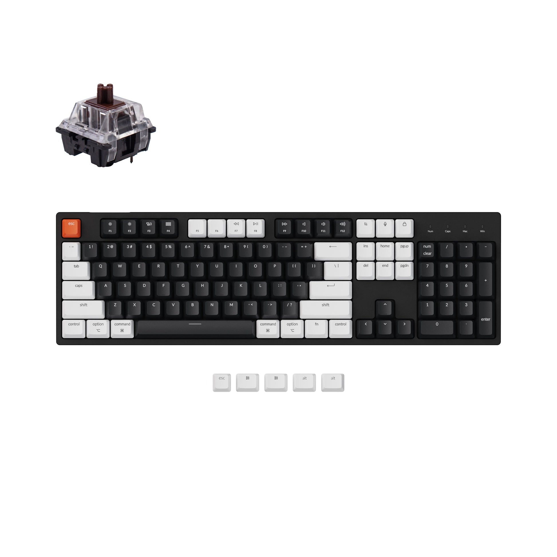 Keychron C2 Wired Mechanical Keyboard