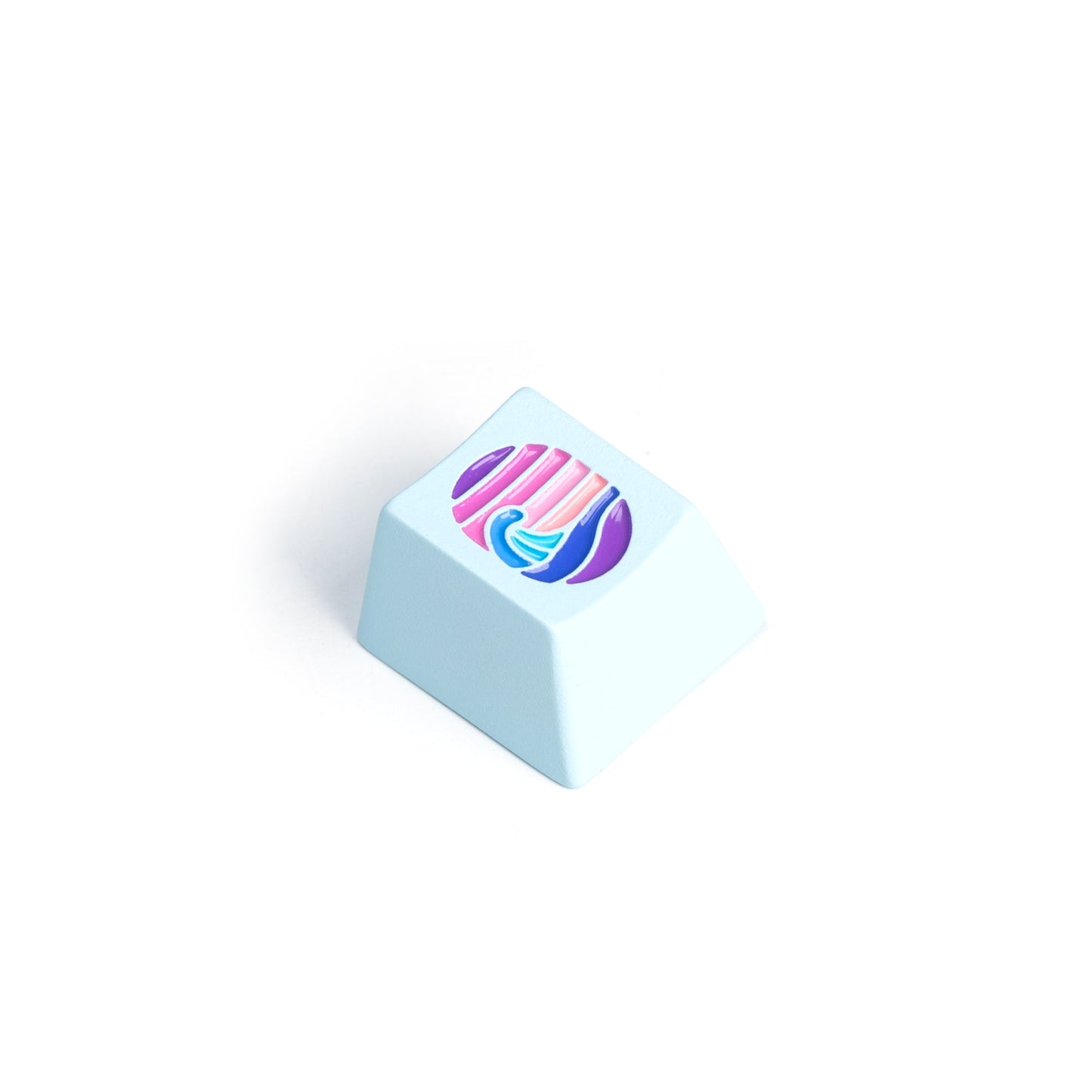 Keychron Colorful Great Wave Metal Artisan Keycap