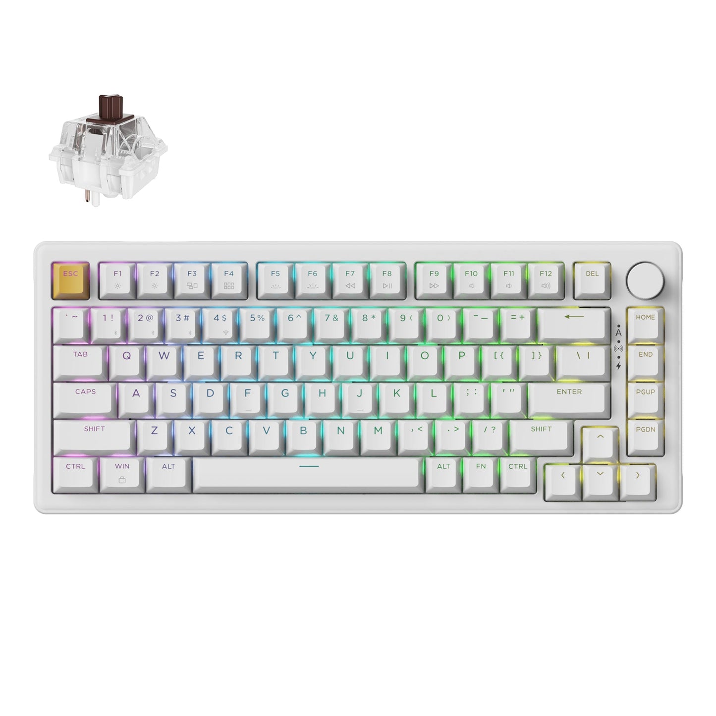 Keychron J2 QMK Wireless Mechanical Keyboard