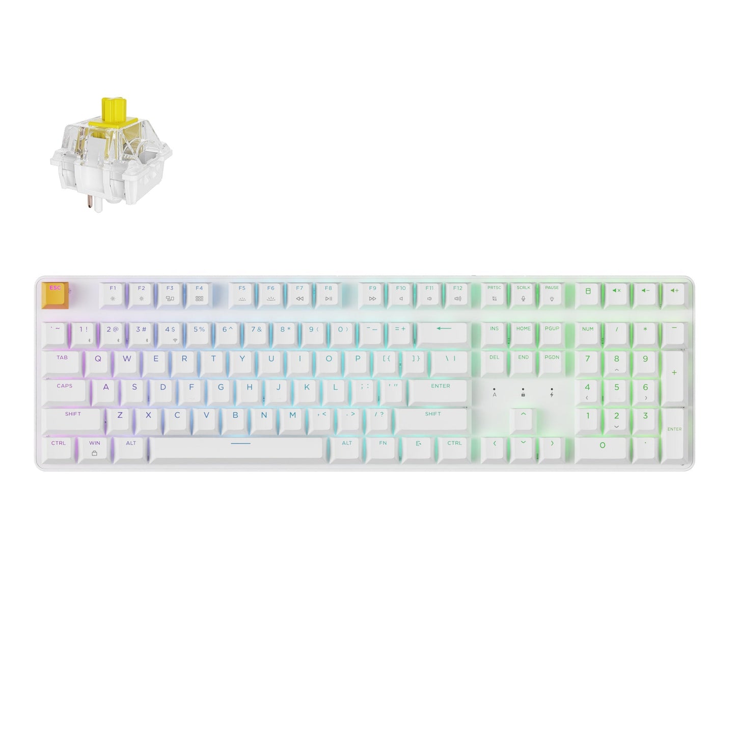 Keychron J5 QMK Wireless Mechanical Keyboard