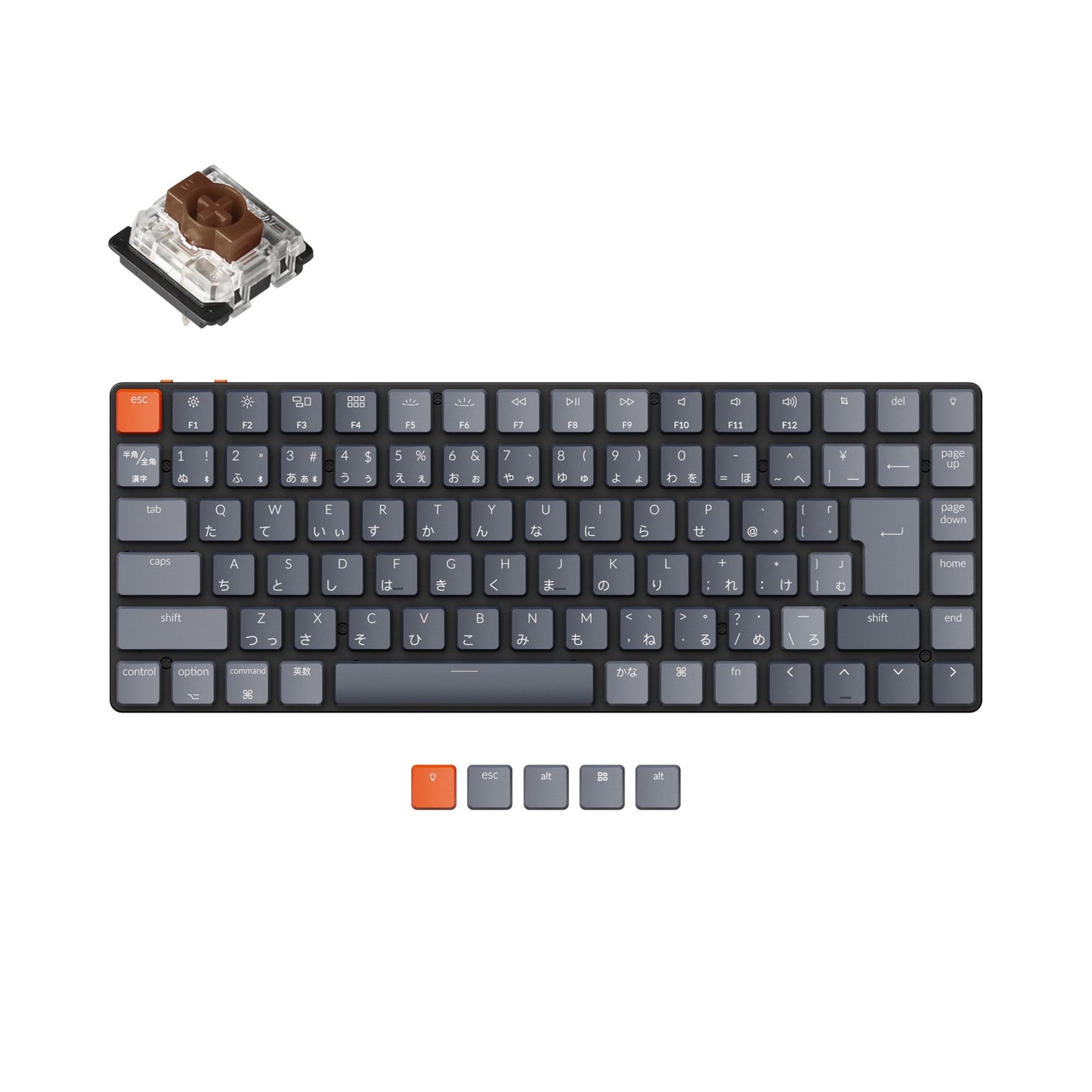 Keychron K3 Ultra-slim Wireless Mechanical Keyboard (Japan JIS Layout) - Version 2