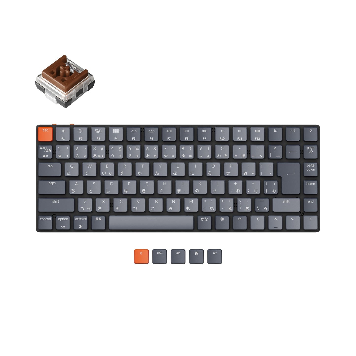 Keychron K3 Ultra-slim Wireless Mechanical Keyboard (Japan JIS Layout) - Version 2