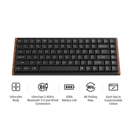 Keychron K3 Ultra 8K Wireless Custom Mechanical Keyboard