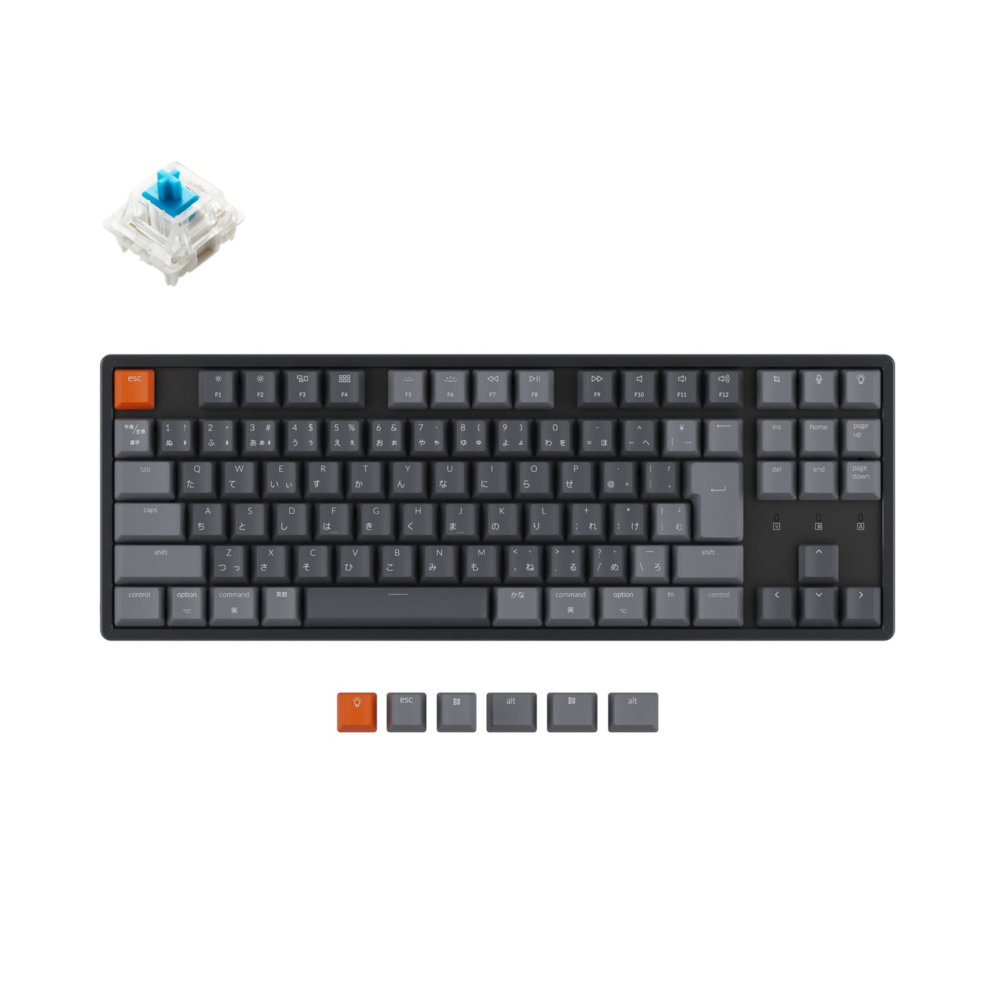 Keychron K8 Wireless Mechanical Keyboard (Japan JIS Layout)