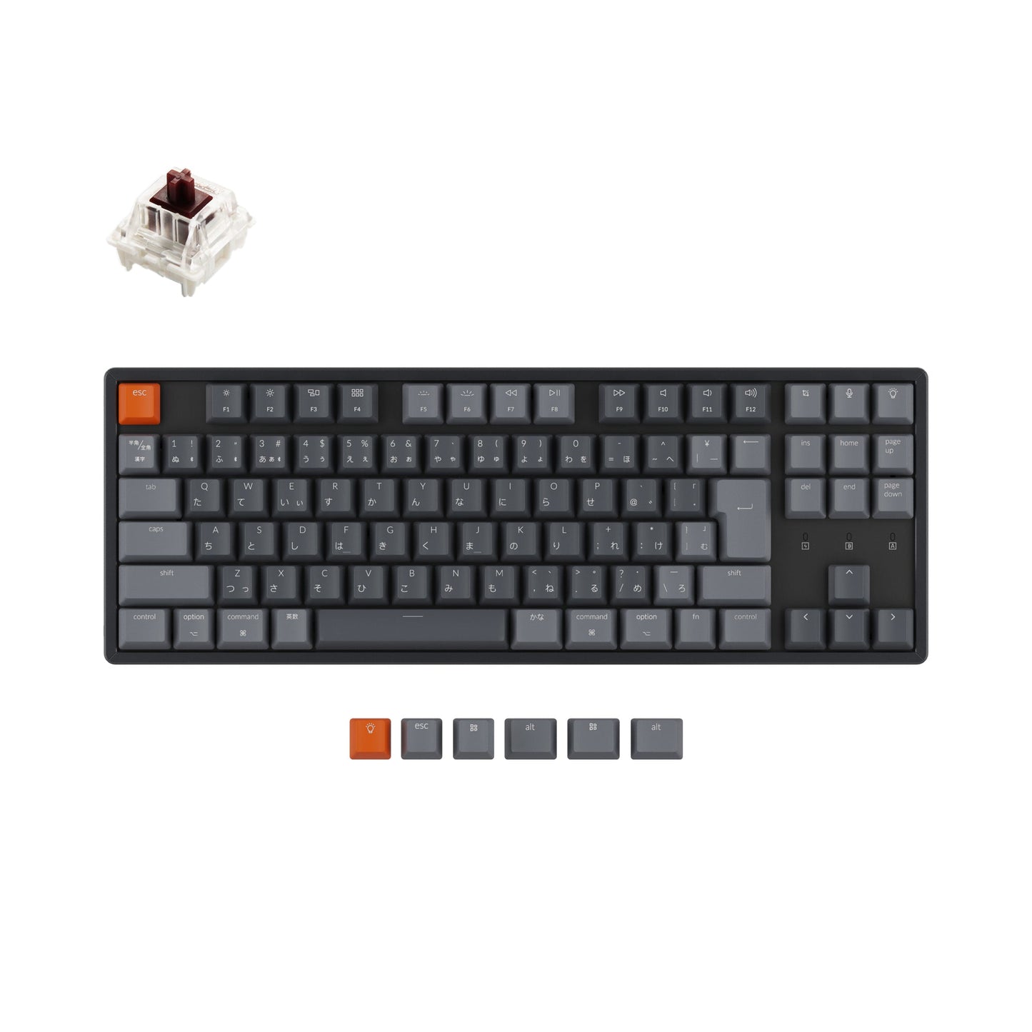 Keychron K8 Wireless Mechanical Keyboard (Japan JIS Layout)