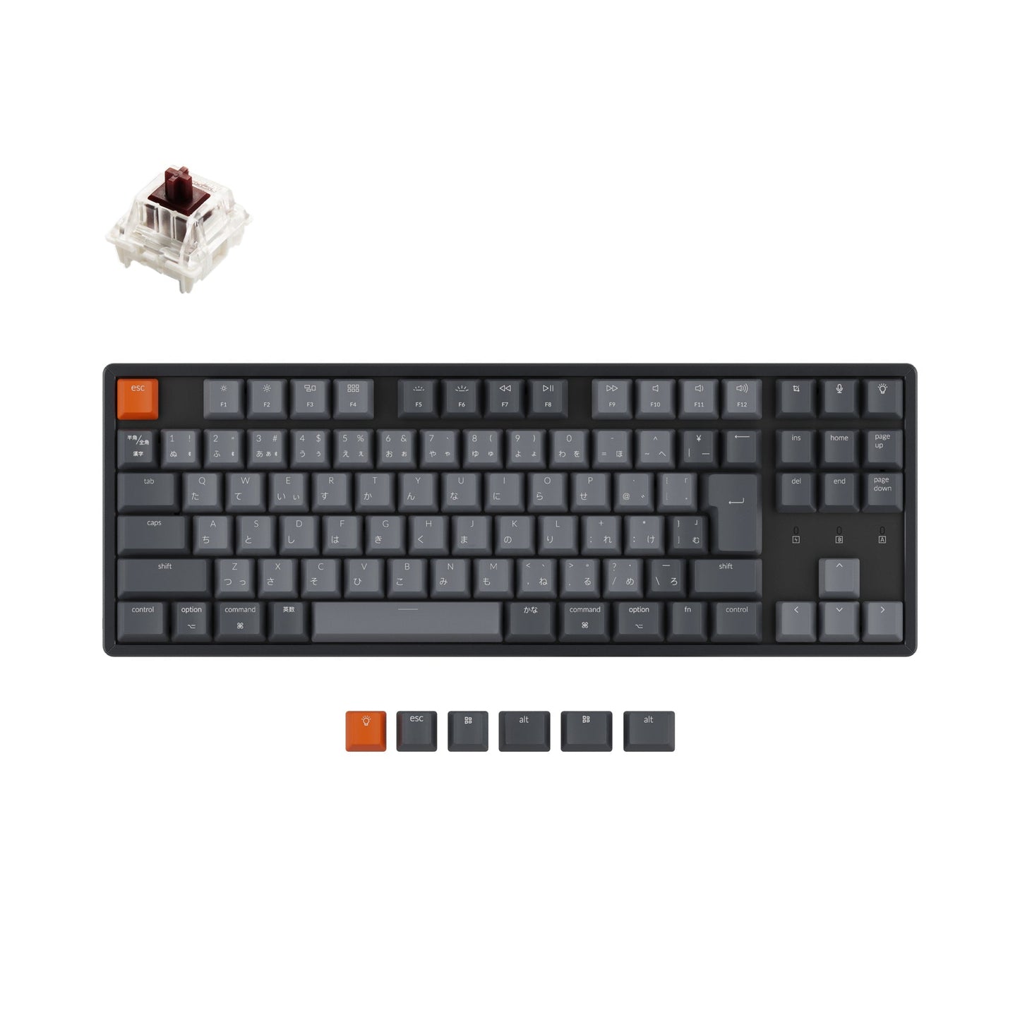 Keychron K8 Wireless Mechanical Keyboard (Japan JIS Layout)