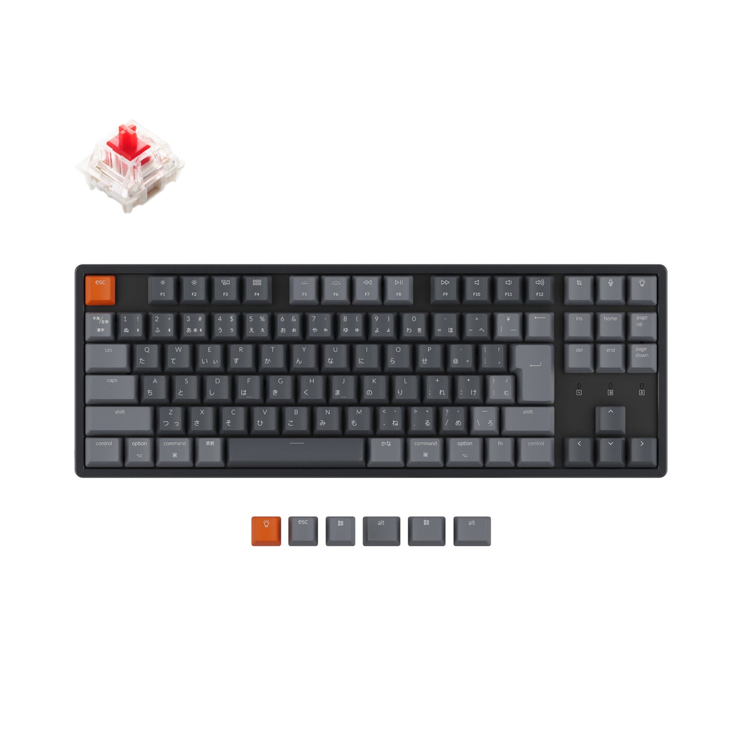 Keychron K8 Wireless Mechanical Keyboard (Japan JIS Layout)