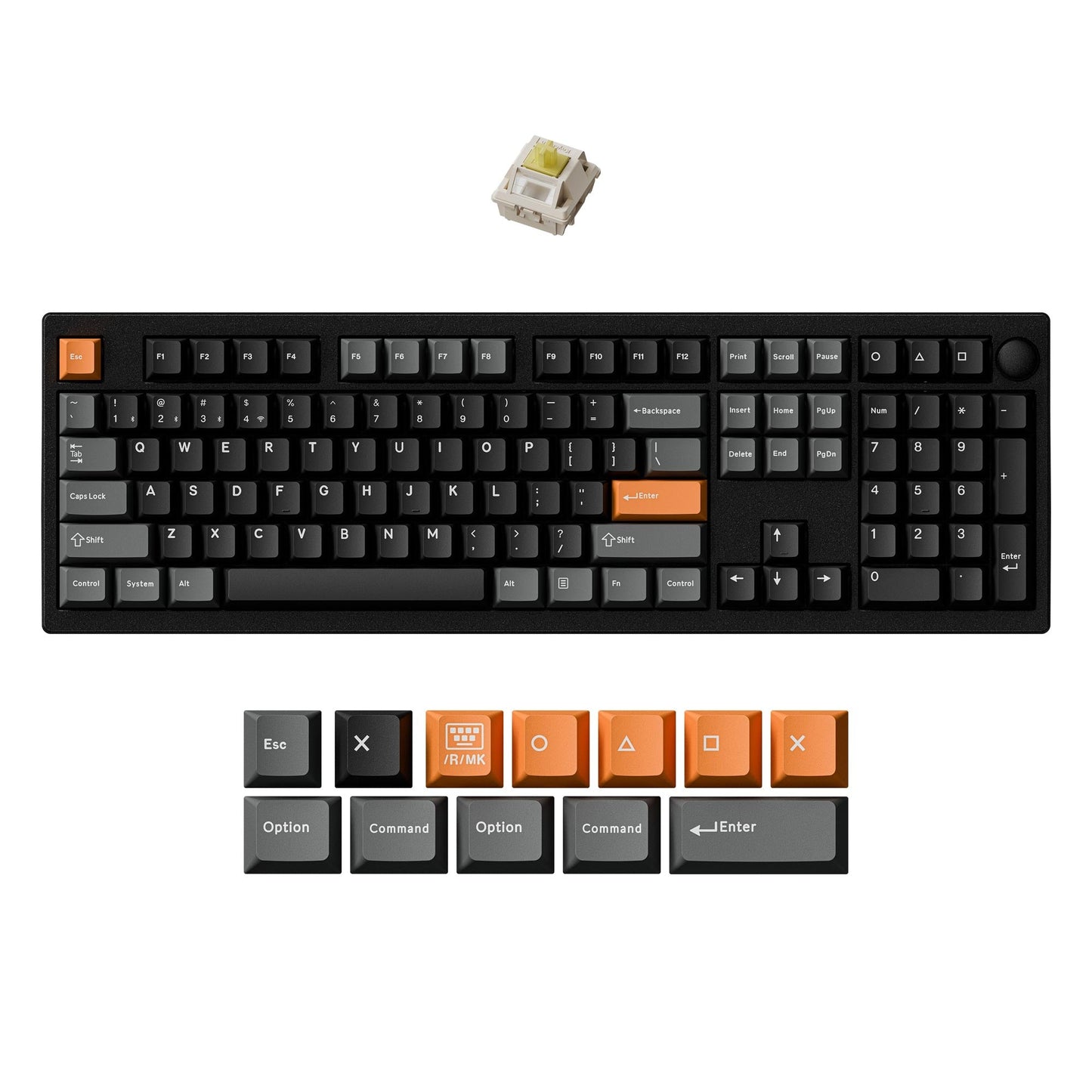 Keychron P6 Ultra 8K Wireless Custom Mechanical Keyboard