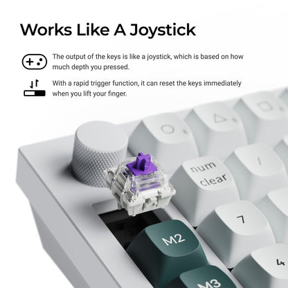 Keychron Q0 HE QMK Wireless Custom Number Pad