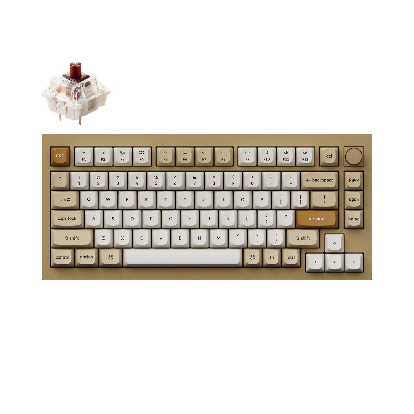 Keychron Q1 QMK Custom Mechanical Keyboard - Version 2
