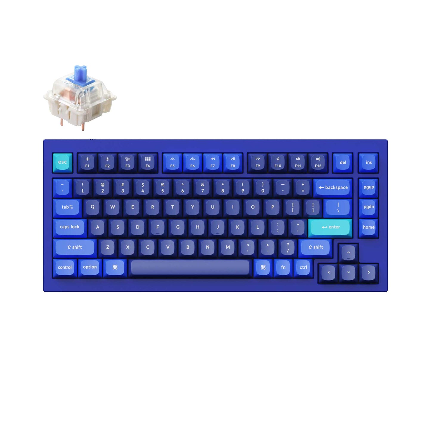 Keychron Q1 QMK Custom Mechanical Keyboard - Version 2