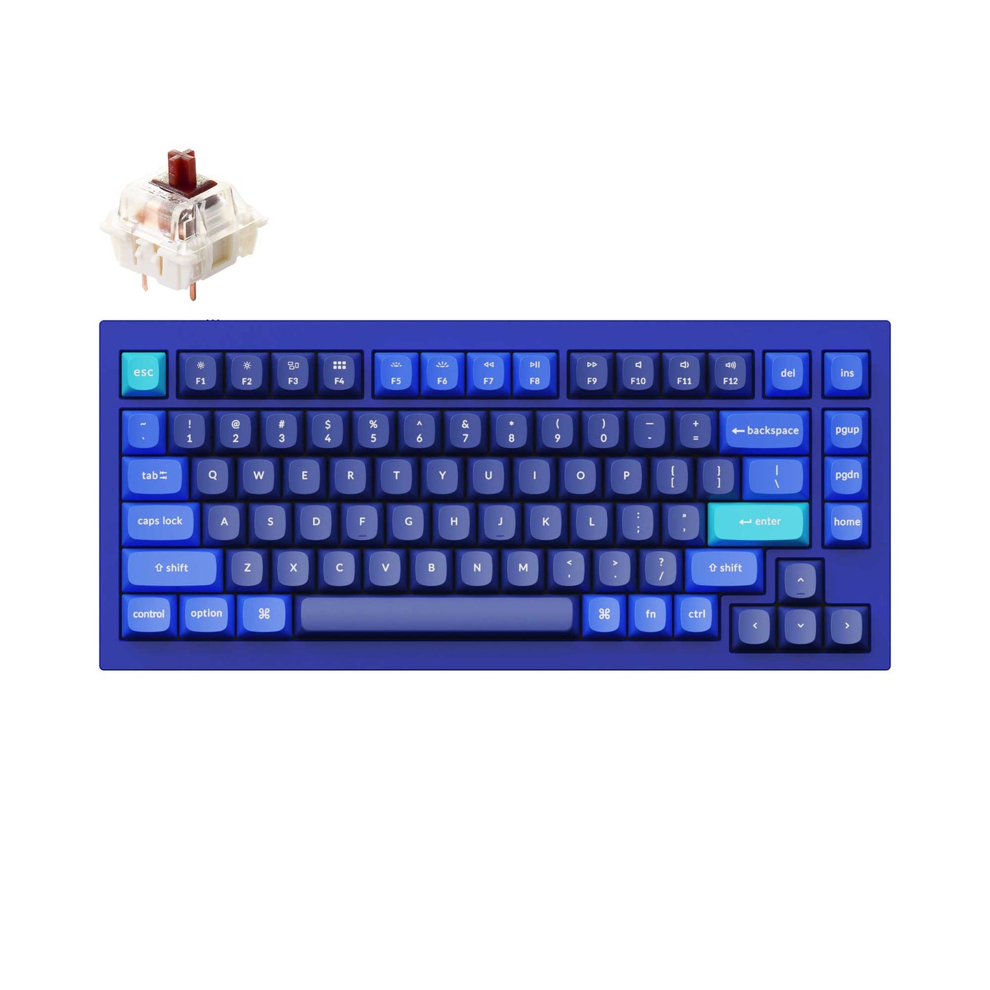 Keychron Q1 QMK Custom Mechanical Keyboard - Version 2