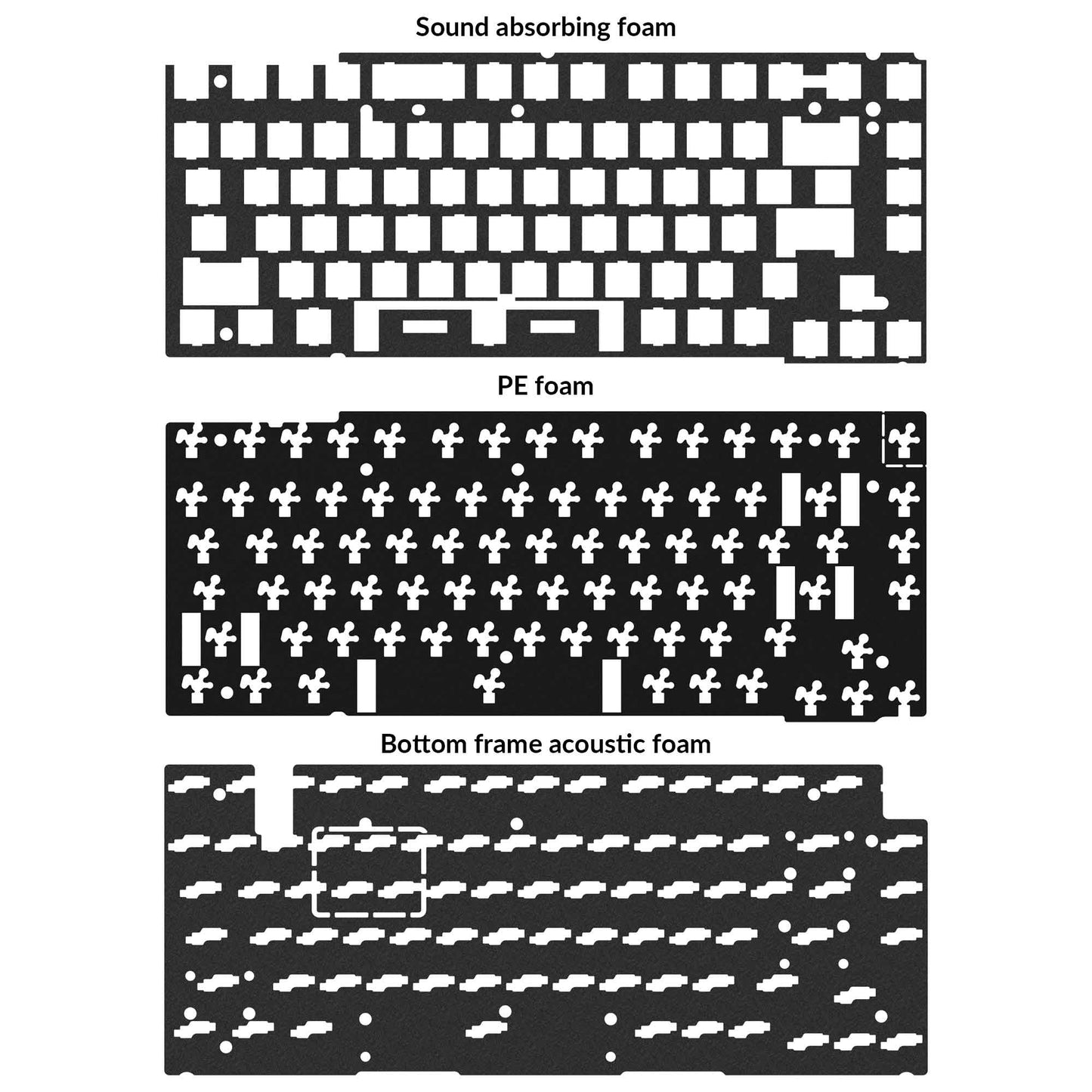 Keychron Q1 / Q1 Pro / Q1 Max Acoustic Upgrade Kit