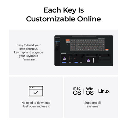 Keychron Q12 HE QMK Wireless Custom Keyboard