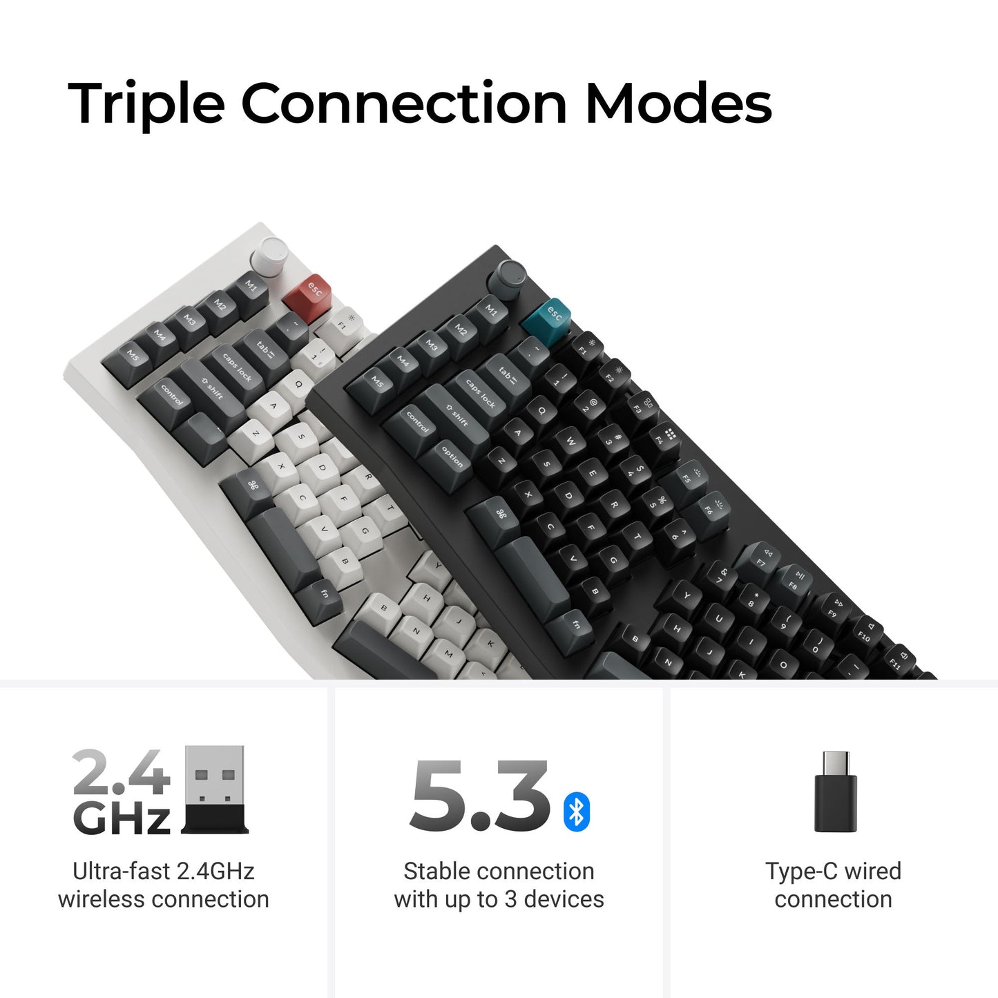 Keychron Q13 Ultra 8K Wireless Custom Mechanical Keyboard