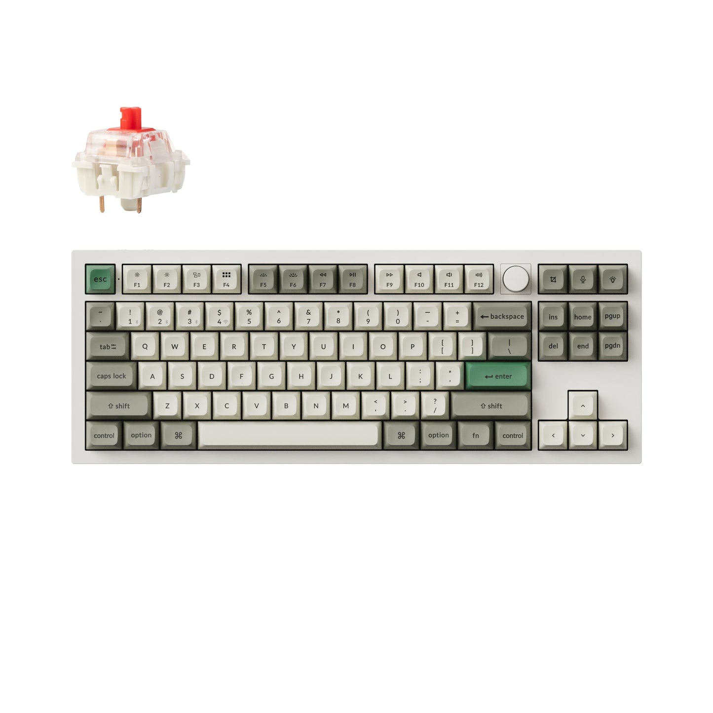 Keychron Q3 Max QMK/VIA Wireless Custom Mechanical Keyboard