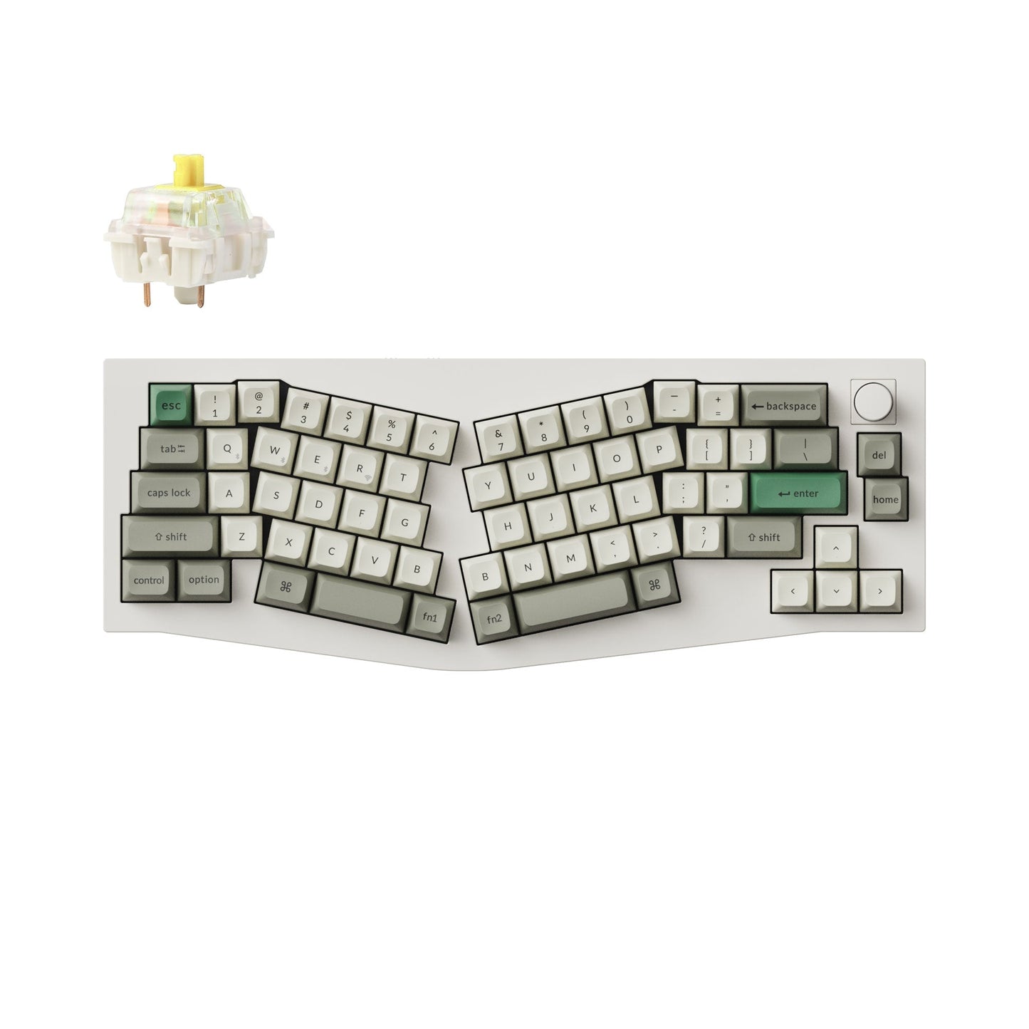 Keychron Q8 Max (Alice Layout) QMK/VIA Wireless Custom Mechanical Keyboard