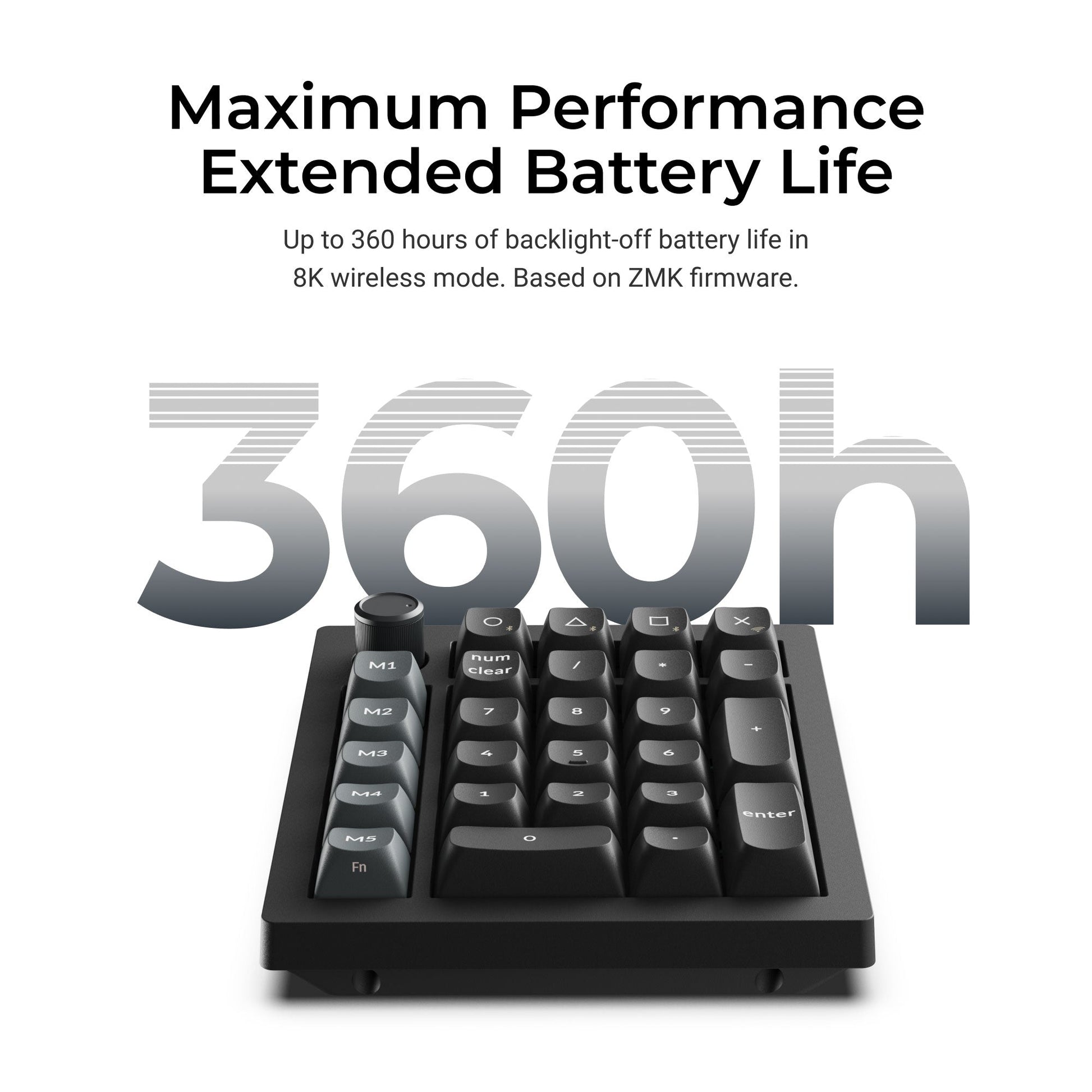 Keychron V0 Ultra 8K Wireless Custom Number Pad