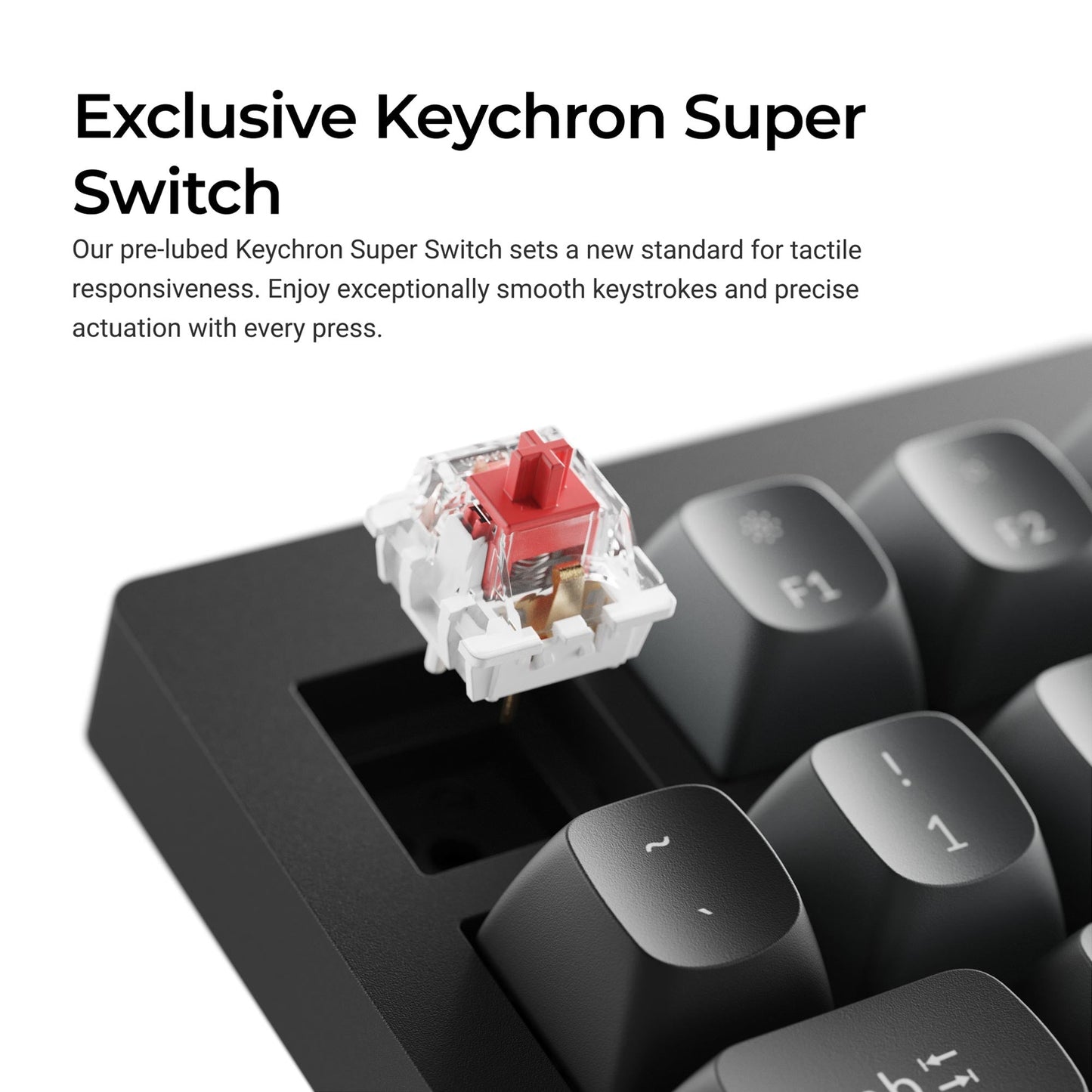 Keychron V1 8K QMK Wired Custom Mechanical Keyboard