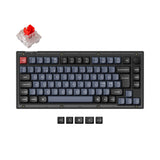 Fully Assembled Knob (Frosted Black)-PBT Keycaps