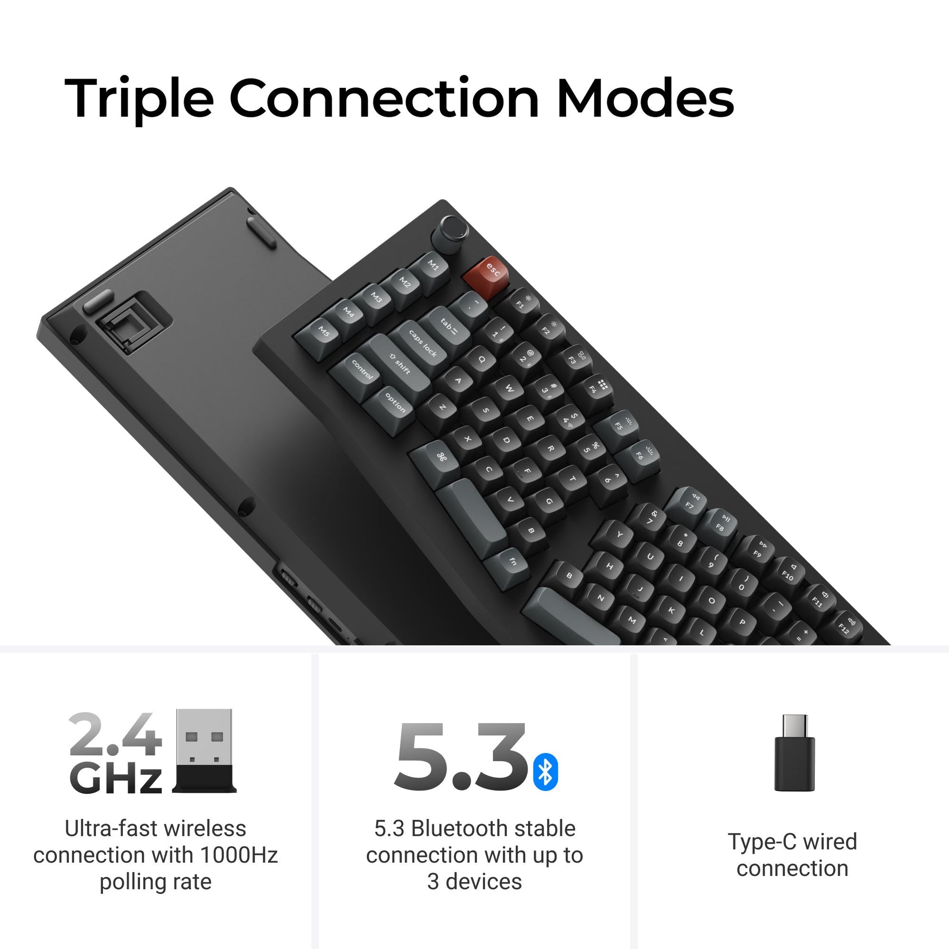 Keychron V10 Ultra 8K Wireless Custom Mechanical Keyboard