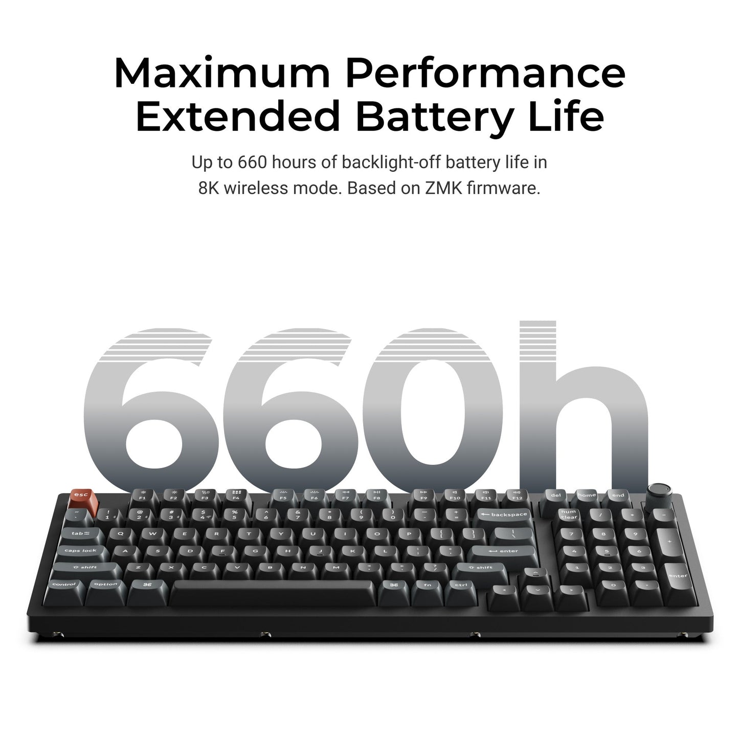 Keychron V5 Ultra 8K Wireless Custom Mechanical Keyboard