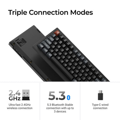 Keychron V5 Ultra 8K Wireless Custom Mechanical Keyboard