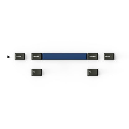 Cherry Profile Double - Shot PBT Full Set Keycaps - Royal