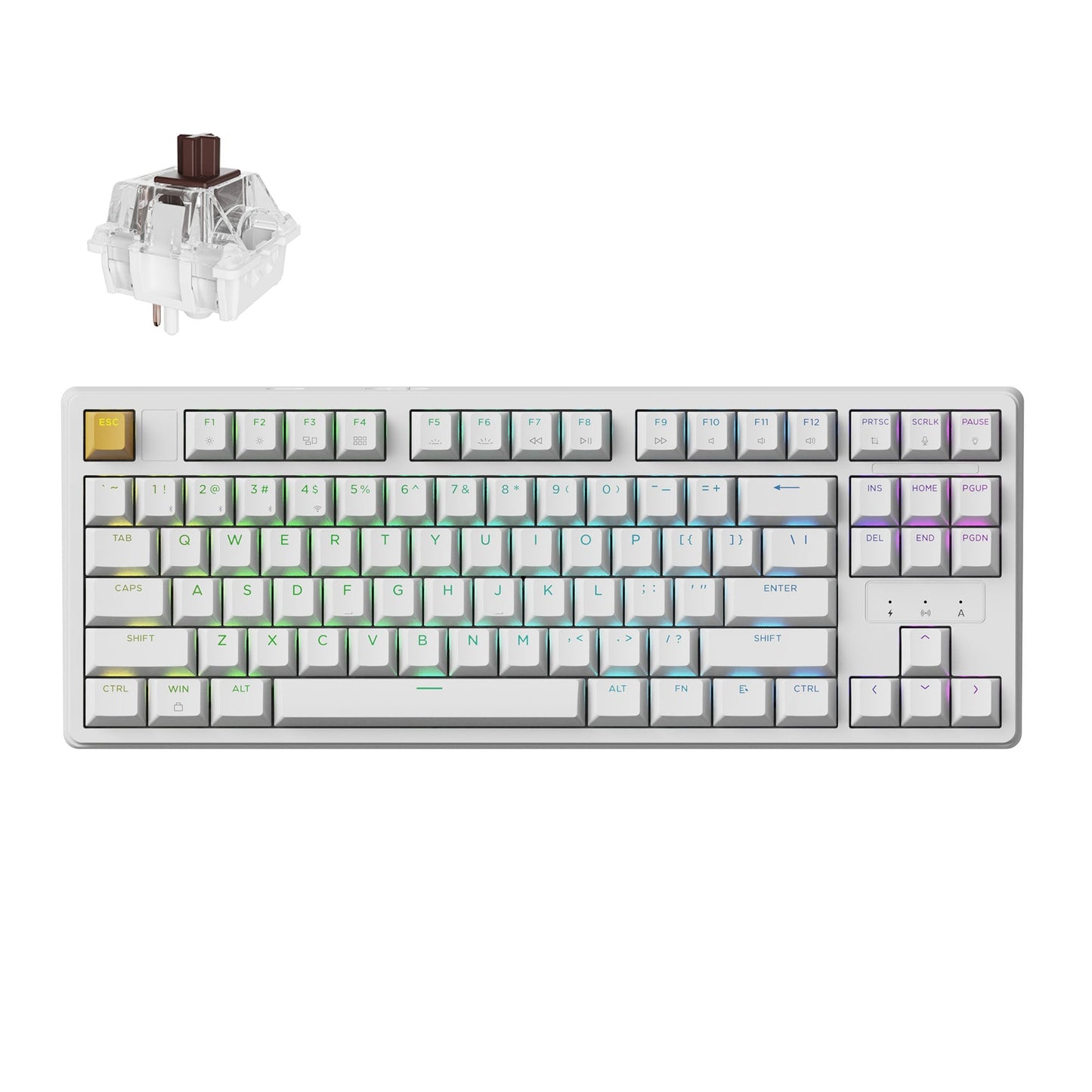 Keychron J4 QMK Wireless Mechanical Keyboard