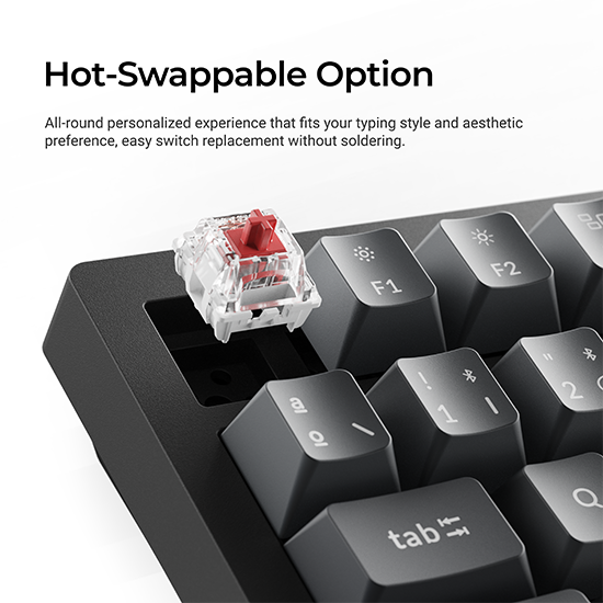 Keychron K4 Max QMK Wireless Mechanical Keyboard ISO Layout Collection