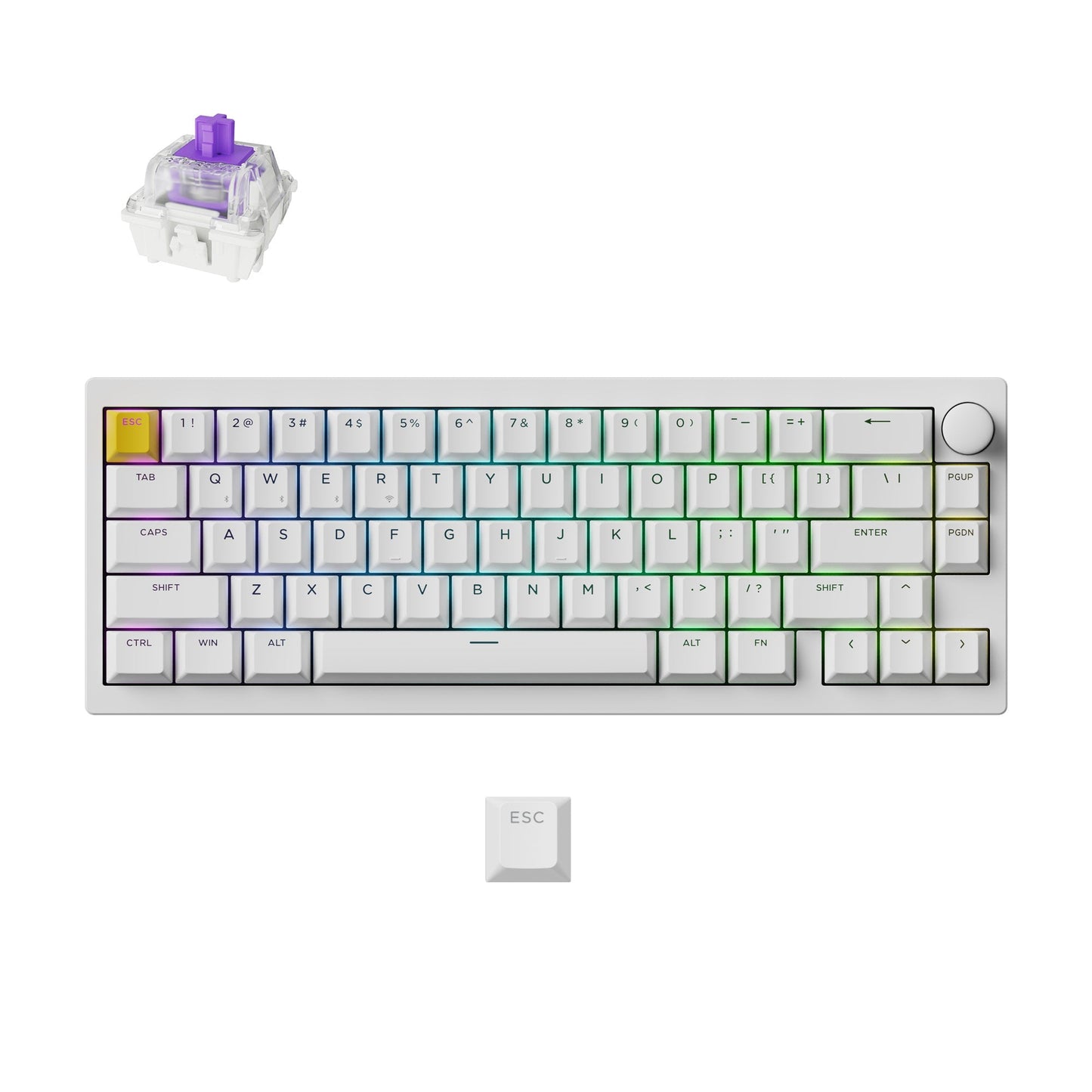Lemokey P2 HE Wireless Magnetic Switch Custom Gaming Keyboard