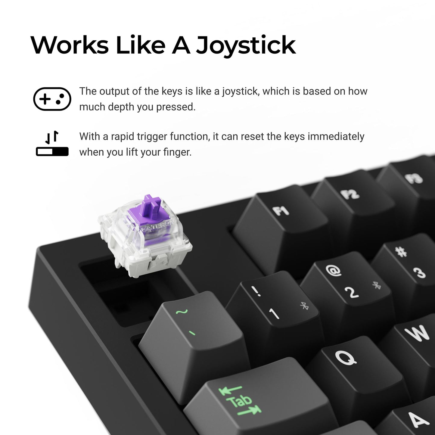 Lemokey P3 HE Wireless Magnetic Switch Custom Gaming Keyboard
