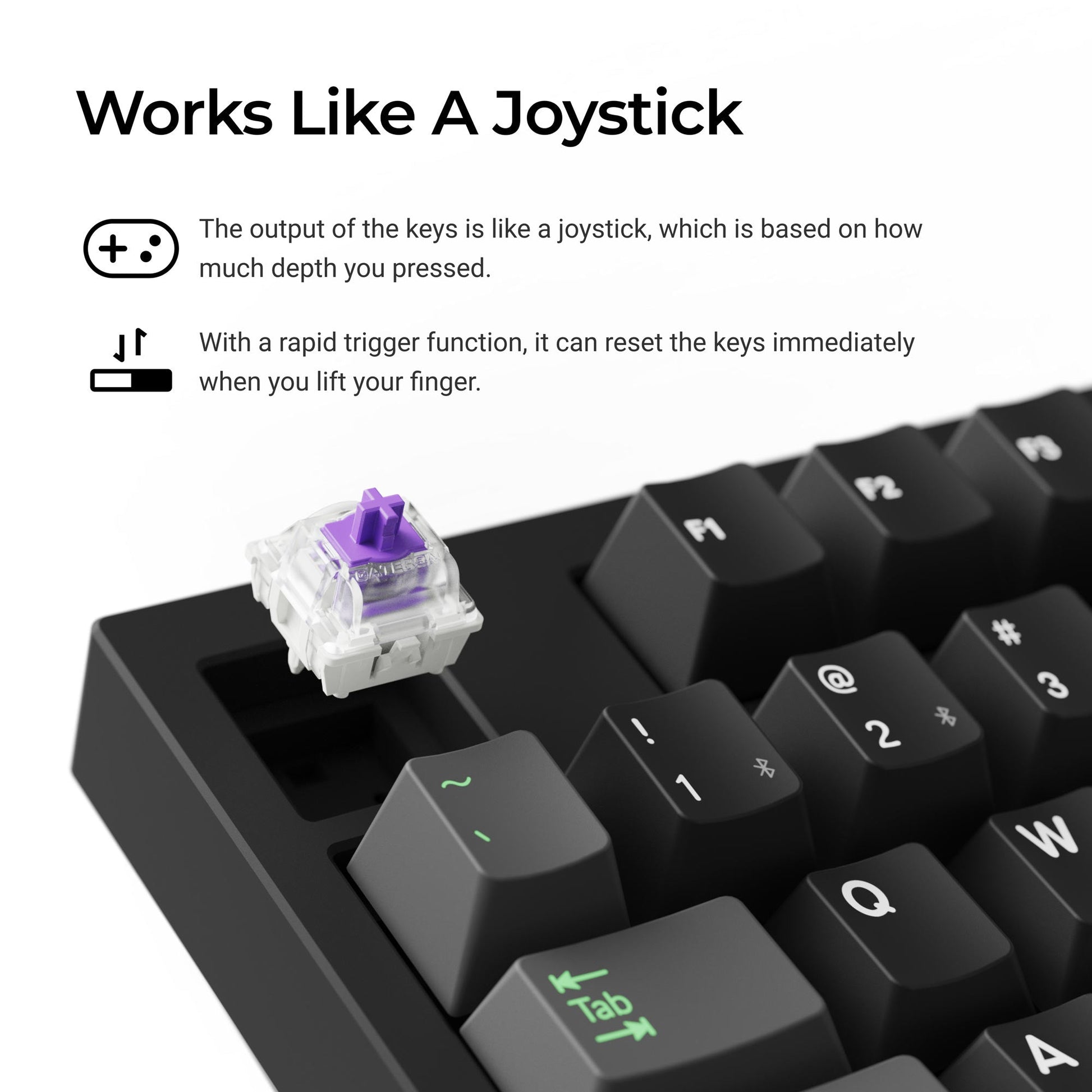 Lemokey P3 HE Wireless Magnetic Switch Custom Gaming Keyboard