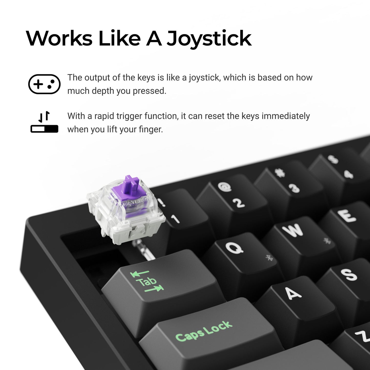 Lemokey P2 HE Wireless Magnetic Switch Custom Gaming Keyboard