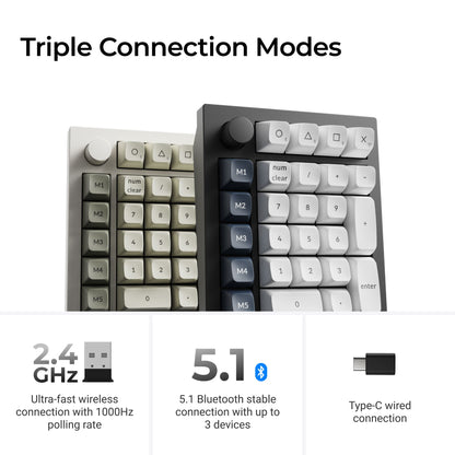 Keychron Q0 Max QMK Wireless Custom Number Pad